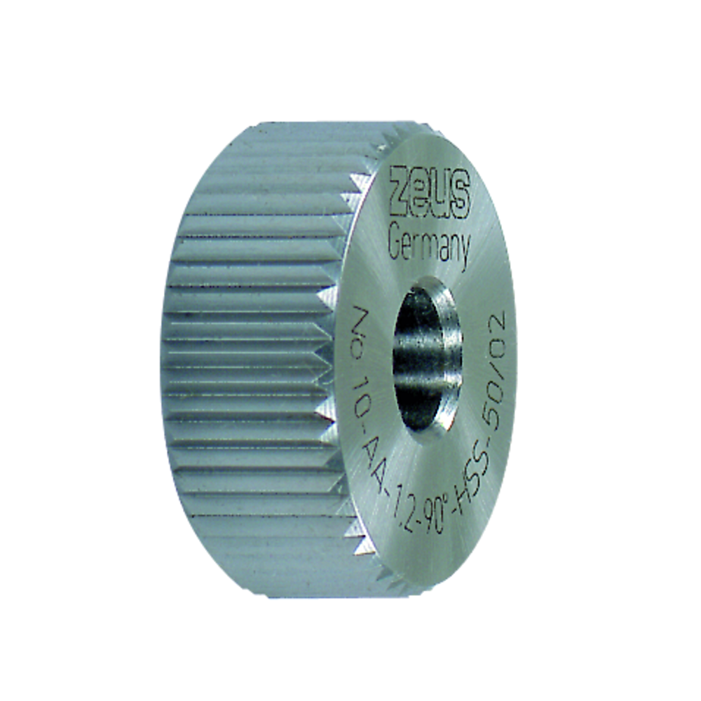 Rändelrad PM AA 20x8x6mm (1,0) mit Fase